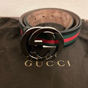 Mens Gucci interlocking GG Belt